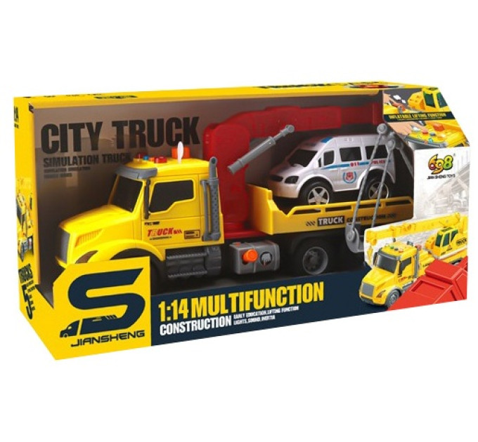CARS S Іграшка CARS S Евакуатор жовтий 1:14 (CJ-4436959)