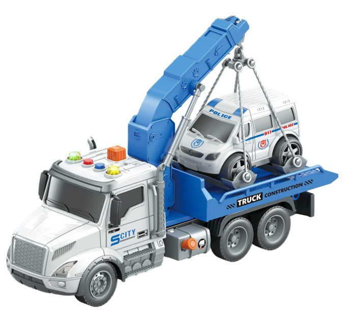 CARS S Іграшка CARS S Евакуатор блакитний 1:14 (CJ-4436960)