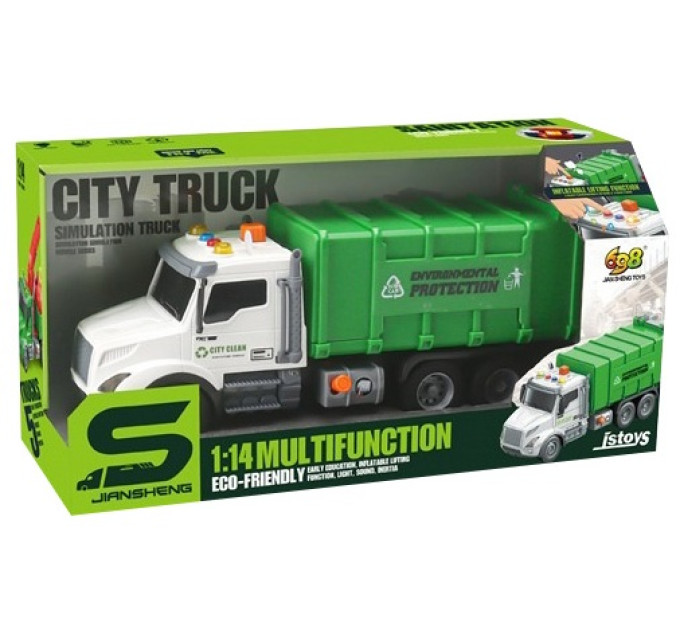 CARS S Іграшка CARS S Сміттєвоз 1:14 (CJ-4436961)
