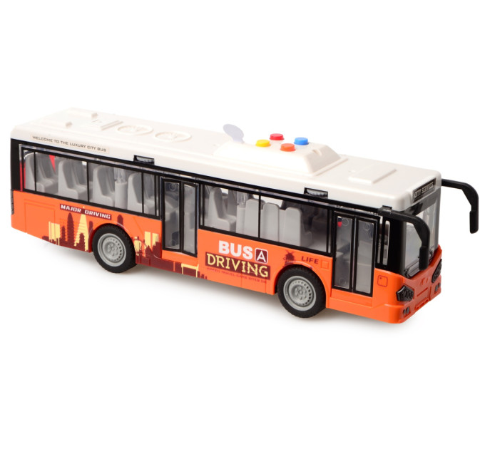 CARS S Іграшка CARS S Автобус помаранчевий 1:16 (CJ-4073621)