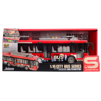 Іграшка CARS S Тролейбус червоний 1:16 (CJ-4008558)