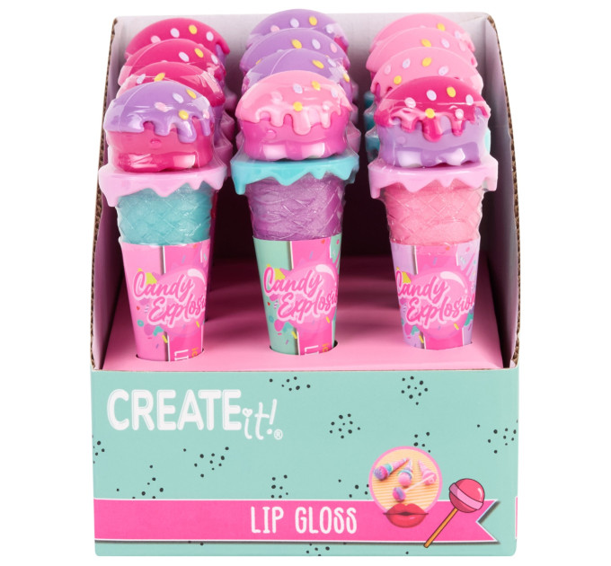 Create it! Блиск для губ Create IT! Морозиво-ріжок Candy в асортименті (848001)