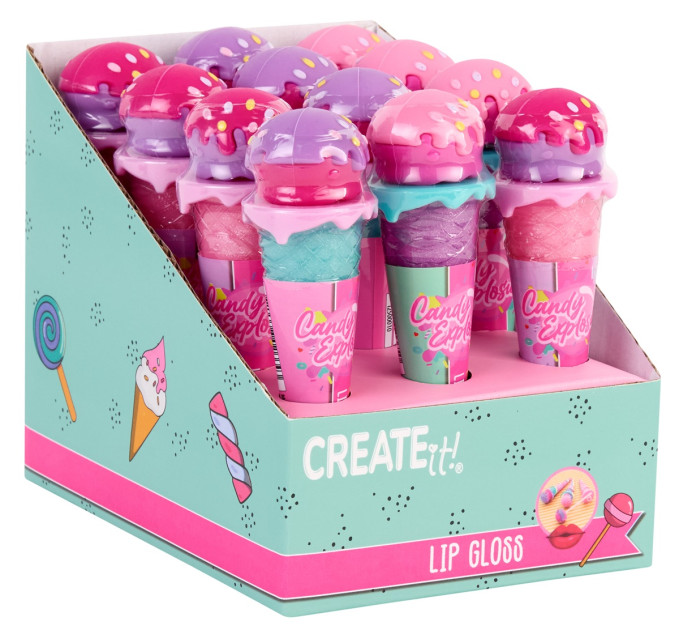 Create it! Блиск для губ Create IT! Морозиво-ріжок Candy в асортименті (848001)