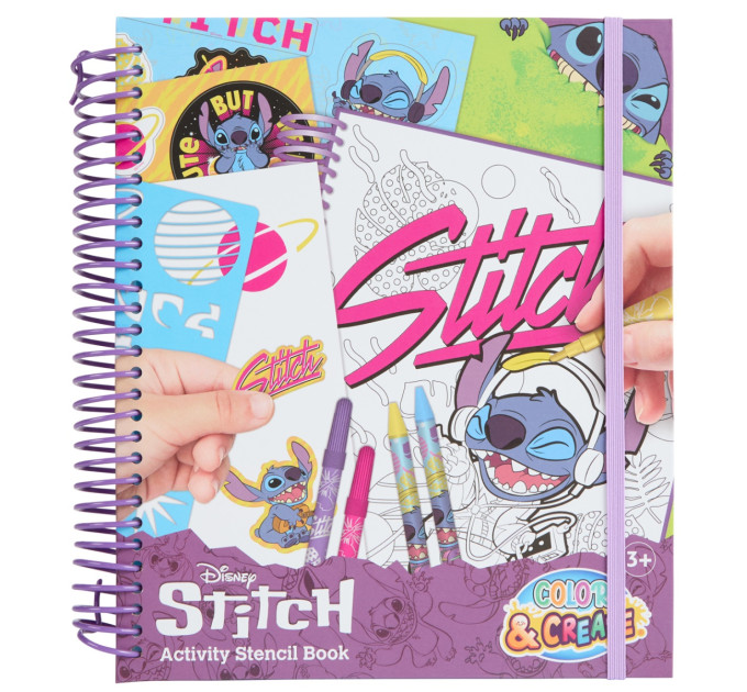 Disney Книжка для розфарбовування Disney Stitch Актівіті (ST24356)