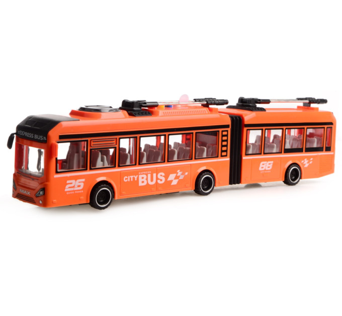 CARS S Іграшка CARS S Трамвай помаранчевий 1:16 (CJ-4358564)