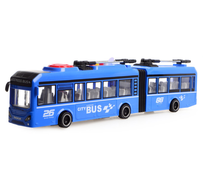 CARS S Іграшка CARS S Трамвай  блакитний 1:16 (CJ-4358578)