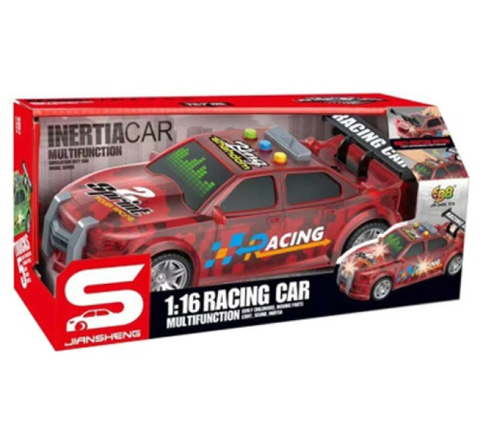 CARS S Іграшка CARS S Поліцейська машина червона 1:16 (CJ-4247838)