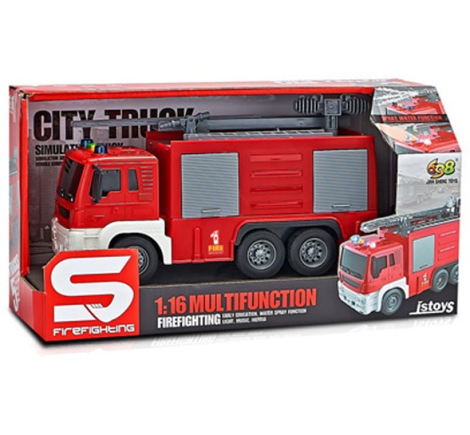 CARS S Іграшка CARS S Пожежна машина з розприскувачем води 1:16 (CJ-2180231)