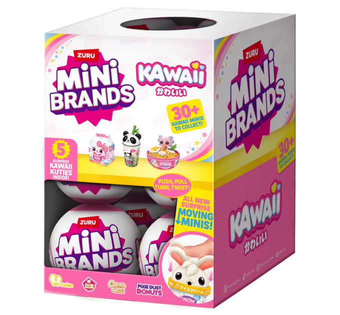 ZURU MINI BRANDS Ігровий набір Zuru Mini Brands Kawaii Фігурки-сюрпризи в асортименті
