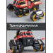 CARS S Іграшка CARS S Бойова машина 3в1 Pull-back з катапультою та гарматами, зі світлом та звуком 1:24, в асортименті (CJ-4095637)