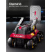 CARS S Іграшка CARS S Бойова машина 3в1 Pull-back з катапультою та гарматами, зі світлом та звуком 1:24, в асортименті (CJ-4095637)