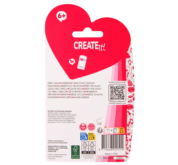 Create it! Кольорова крейда для волосся Create IT! в асортименті (884153)