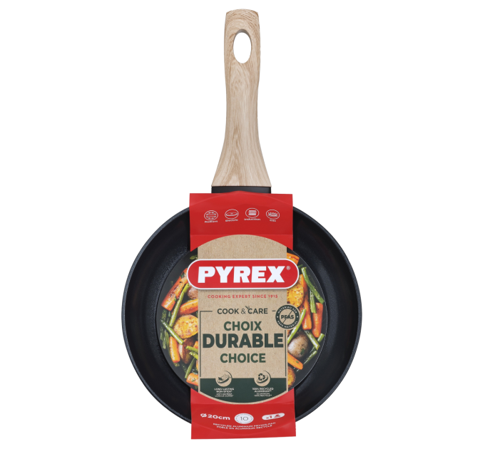Pyrex Сковорода Pyrex Cook&Care 20 см, класична