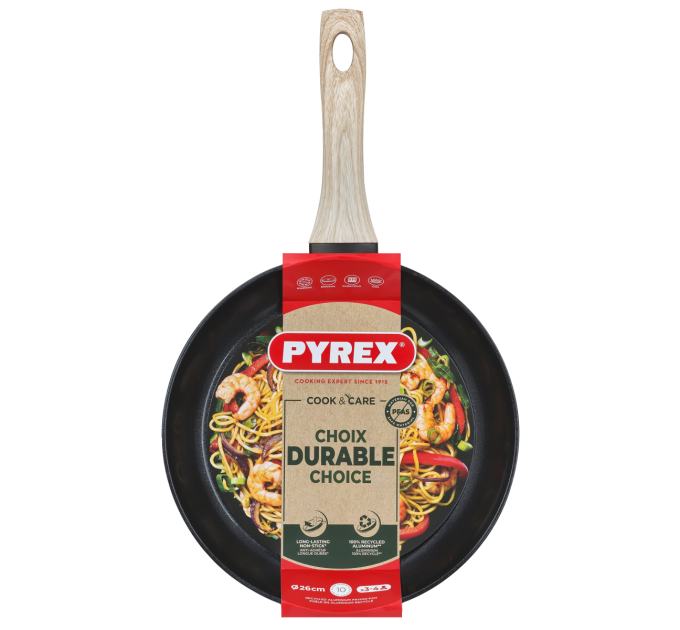 Pyrex Сковорода Pyrex Cook&Care 26 см, класична