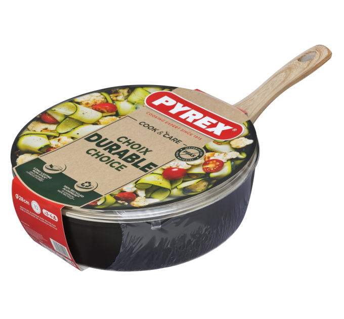 Pyrex Сковорода Pyrex Cook&Care 28 см, глибока
