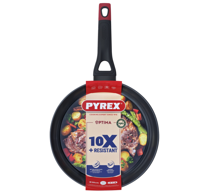 Pyrex Сковорода Pyrex Optima 28 см, класична