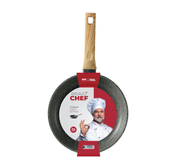 Bravo Chef Сковорода Bravo Chef глибока 26 см