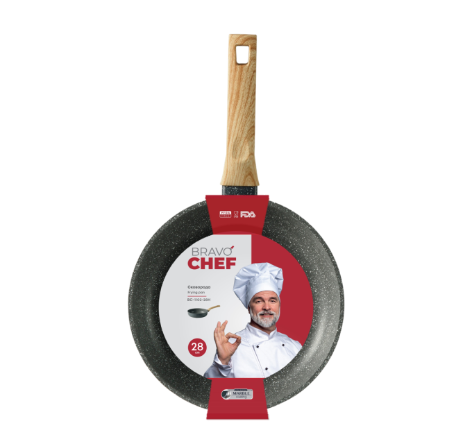 Bravo Chef Сковорода Bravo Chef глибока 28 см