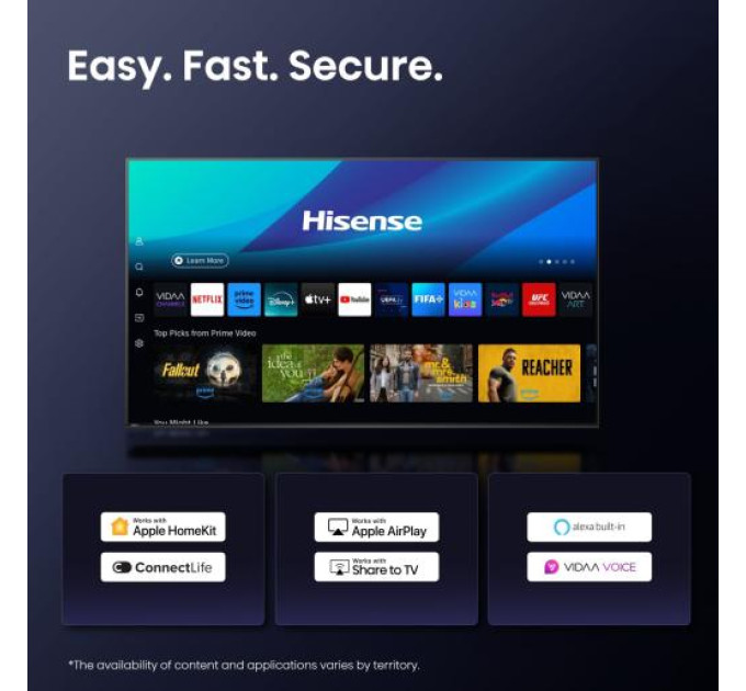 Hisense LED-телевізор Hisense 43E7Q PRO