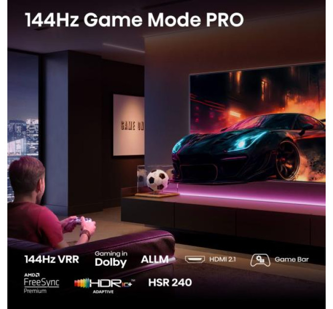 Hisense LED-телевізор Hisense 43E7Q PRO