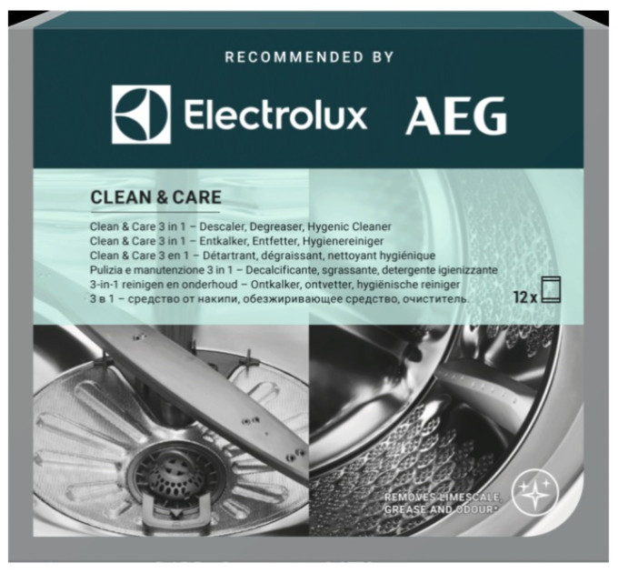 Electrolux Набір для чищення Electrolux M2GCP121 Clean&Care - 3 в 1 (12 шт)