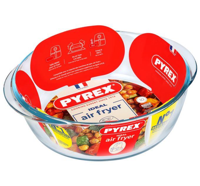 Pyrex Форма для запікання Pyrex AirFryer, 26x23x8 см (2.3 л)