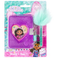 Gabby's Dollhouse Пухнастий блокнот на замочку з ручкою Disney GABBY'S DOLLHOUSE (GD99988)