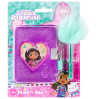 Пухнастий блокнот на замочку з ручкою Disney GABBY'S DOLLHOUSE (GD99988)