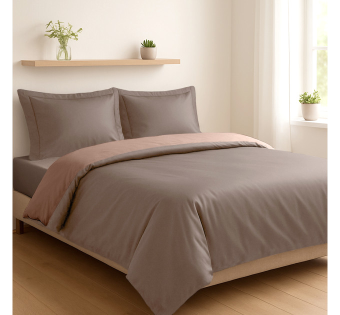 SOHO Комплект постільної білизни Soho Полуторний Duet 150х200 см Beige/Mocha