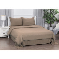 Комплект постільної білизни Soho Сімейний 150х200 см Mocha Mousse