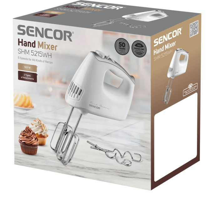 Sencor Ручний міксер Sencor SHM 5215WH