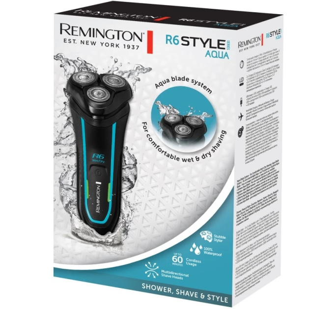 Remington Електробритва Remington Style Aqua R6000