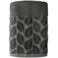 Рушник банний Soho 50х90 см Leaves Dark Gray 