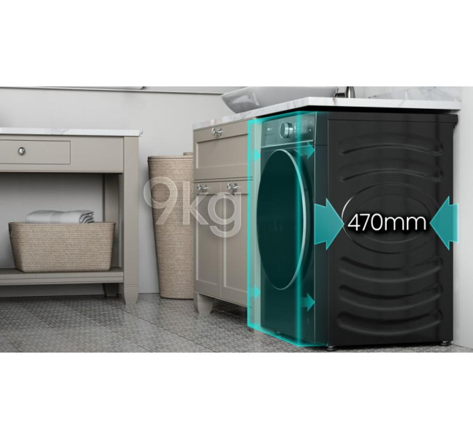 Hisense Пральна машина автоматична Hisense WF5I9043BBFS
