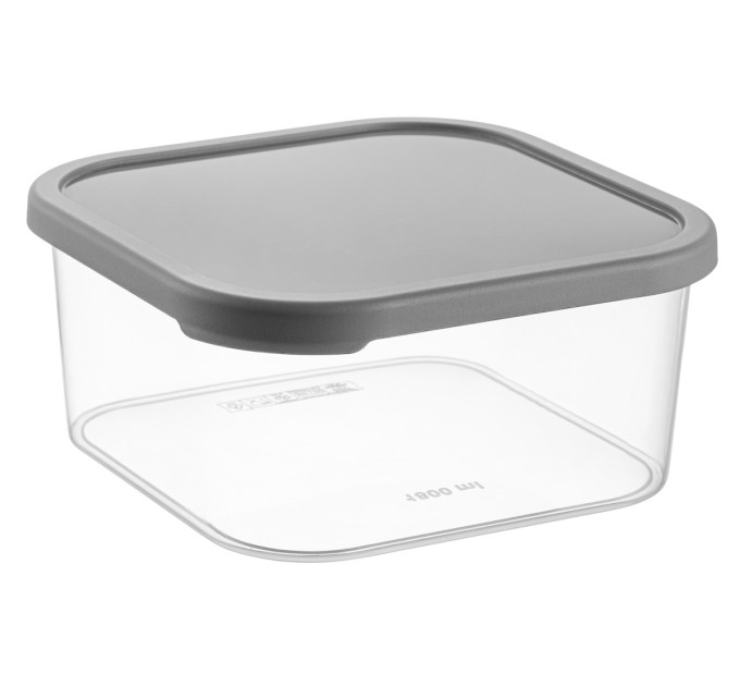 Idea Home Контейнер Idea Home 00813 Quick Box Gray 1.8 л (00813 Gray)