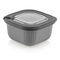 Контейнер Idea Home 00681 Line Box Gray 0.6 л (00681 Gray)