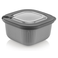Контейнер Idea Home 00682 Line Box Gray 1.1 л (00682 Gray)