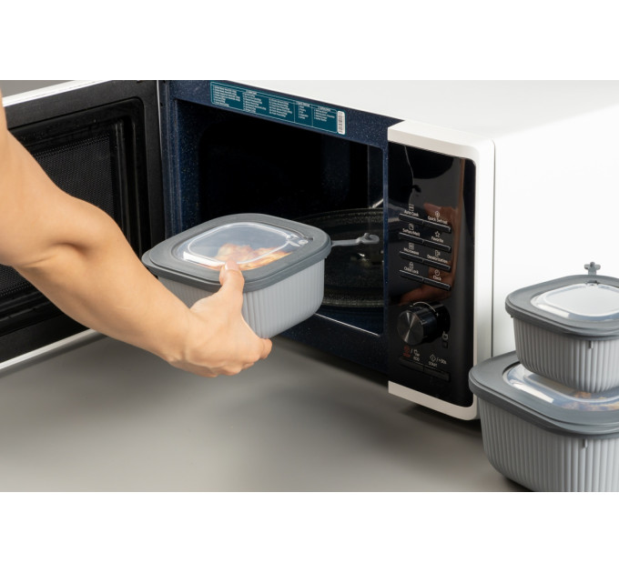 Idea Home Контейнер Idea Home 00682 Line Box Gray 1.1 л (00682 Gray)