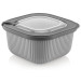 Idea Home Контейнер Idea Home 00683 Line Box Gray 1.8 л (00683 Gray)