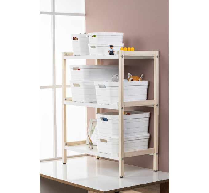 Idea Home Кошик Idea Home 00642 Pyramid White 8.2 л (00642 White)