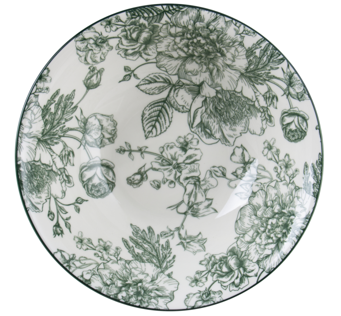 Limited Edition Салатник Limited Edition Blossom Green, 22.5 см