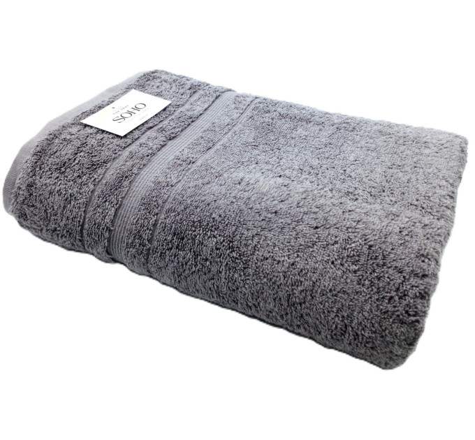 SOHO Рушник банний Soho 70х140 см бавовна 100% Fox Gray