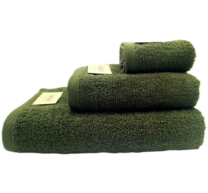 SOHO Рушник банний Soho 30х50 см бавовна 100% Basic Olive