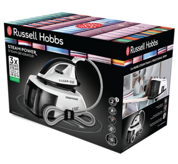 Russell Hobbs Праска Russell Hobbs 24420-56/RH Steam Power Generator Black