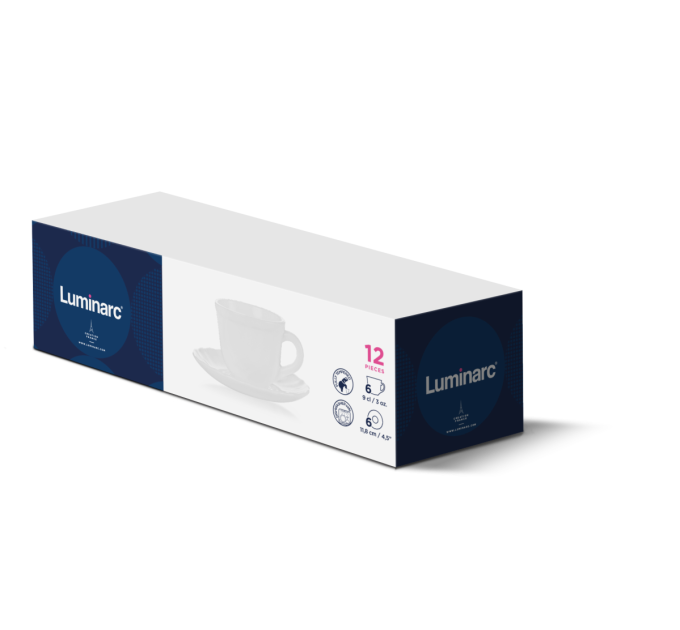 Luminarc Сервіз кавовий Luminarc Feston, 12 предметів