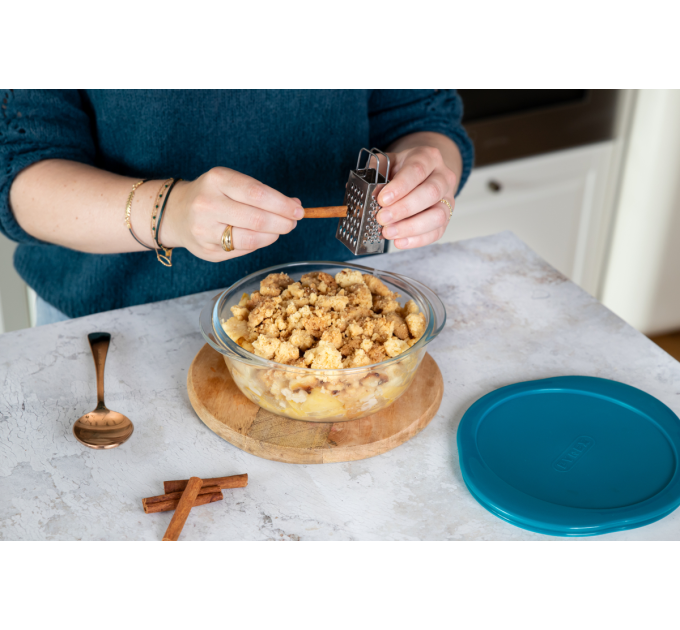 Pyrex Форма з кришкою Pyrex Cook&Store, 20х18х7 см (1л)