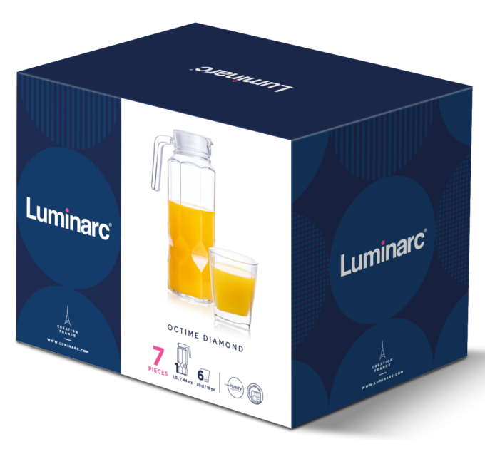 Luminarc Набір Luminarc Octime Diamond, 7 предметів