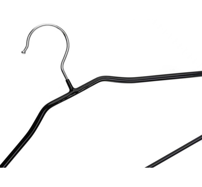 Idea Home Вішалка для одягу Idea Home з крючками 45х20x1.2 см Black