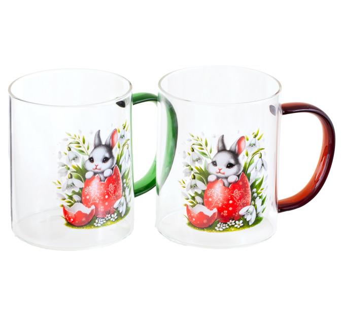 Viva Набір чашок Viva Easter Rabbit A, 2х430 мл