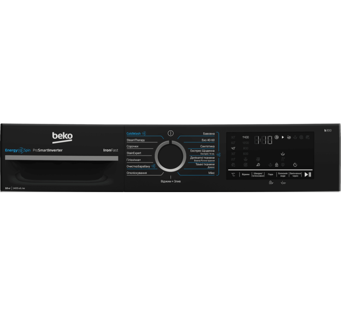 Beko Пральна машина автоматична Beko BM3WFU410415WPBB